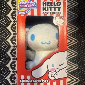 HTF Micro Teenies Cinnamoroll 2.5" Plush HELLO KITTY & FRIENDS Sanrio NEW